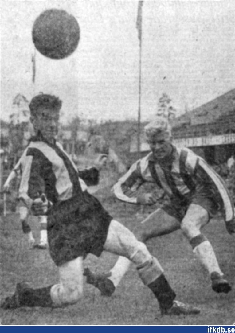 Match photo from Hammarby IF – IFK Göteborg · 3–6, 12 May 1957