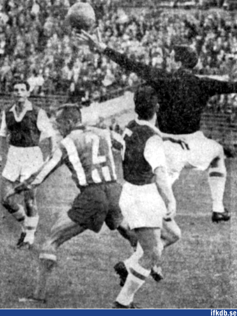 Sunday 6th of August 1961: IFK Göteborg – Sandvikens IF 3–1