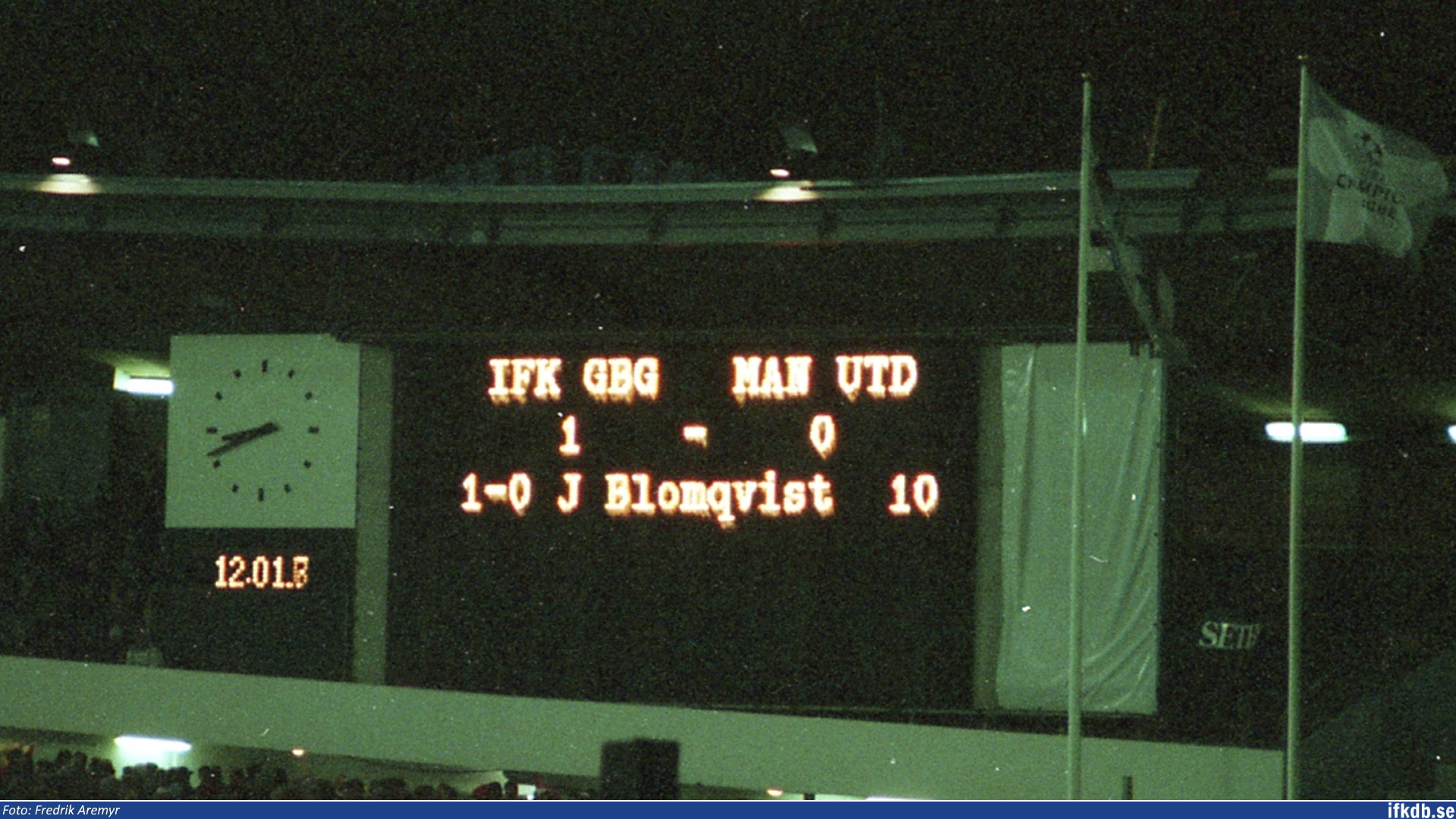 IFK Göteborg – Manchester United FC