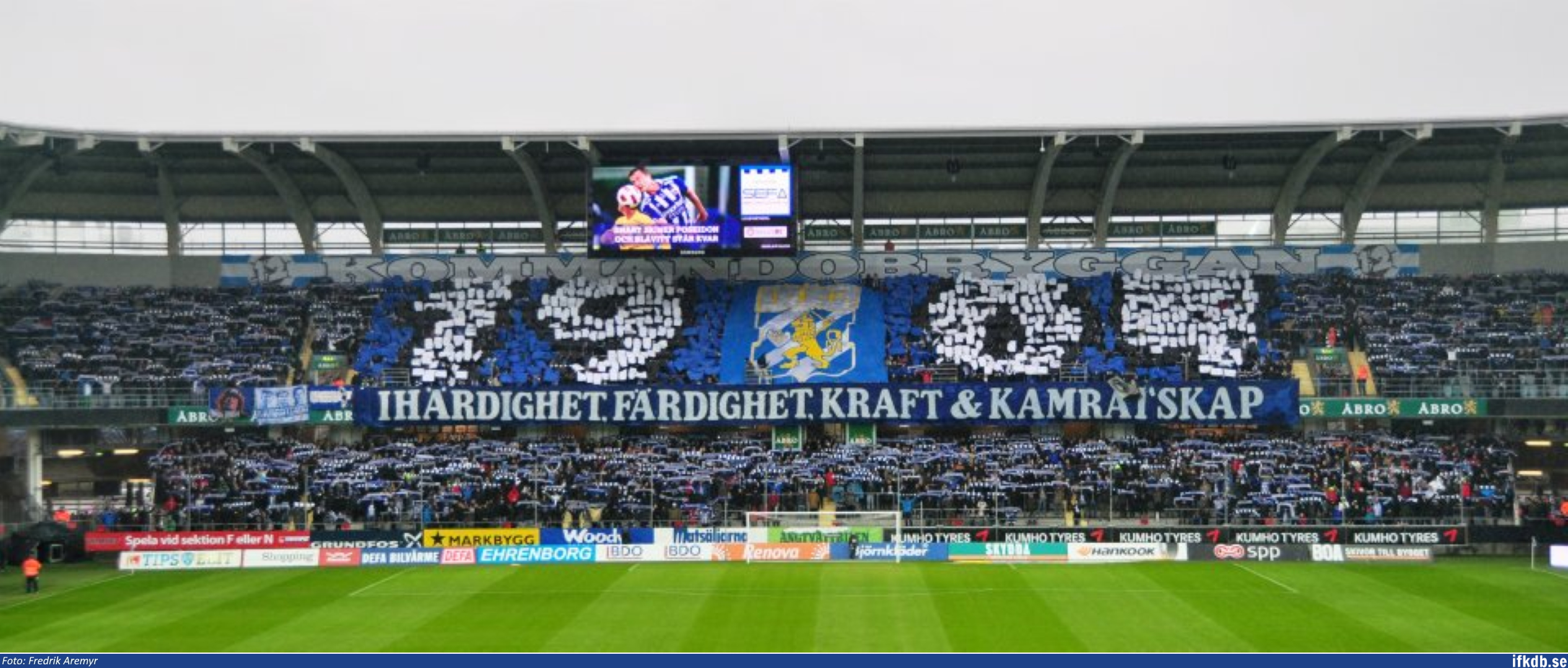 Tifo: Ihärdighet, färdighet, kraft & kamratskap.