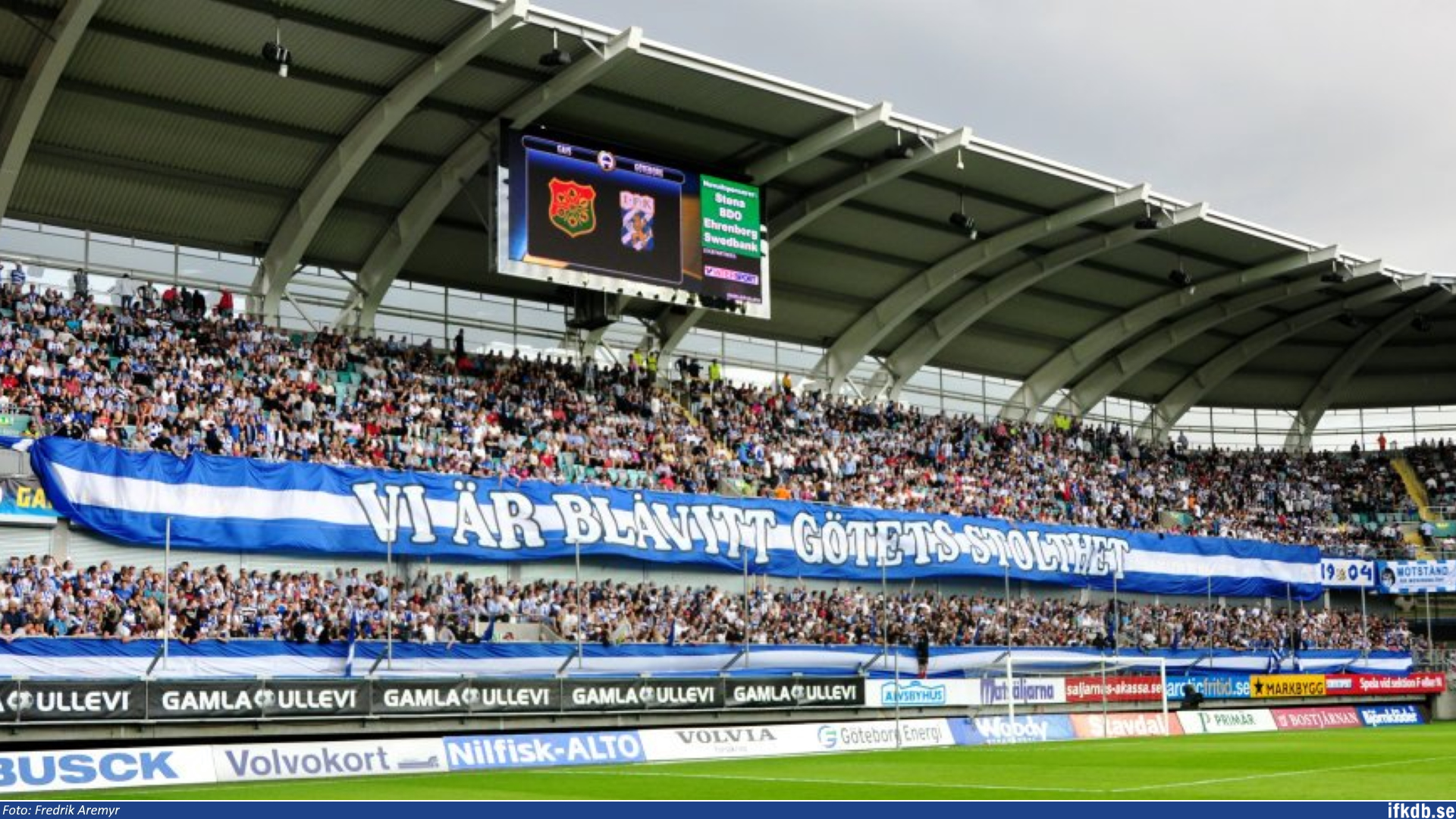 Tifo: Vi är Blåvitt.