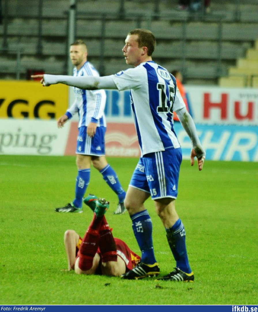 Jakob Johansson. I bakgrunden ses Kjetil Wæhler.