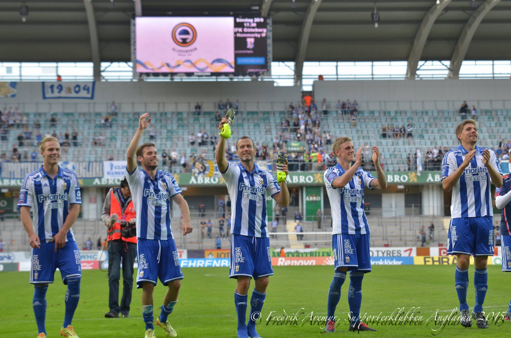 Match photo from IFK Göteborg – Gefle IF · 3–0, 30 August 2015