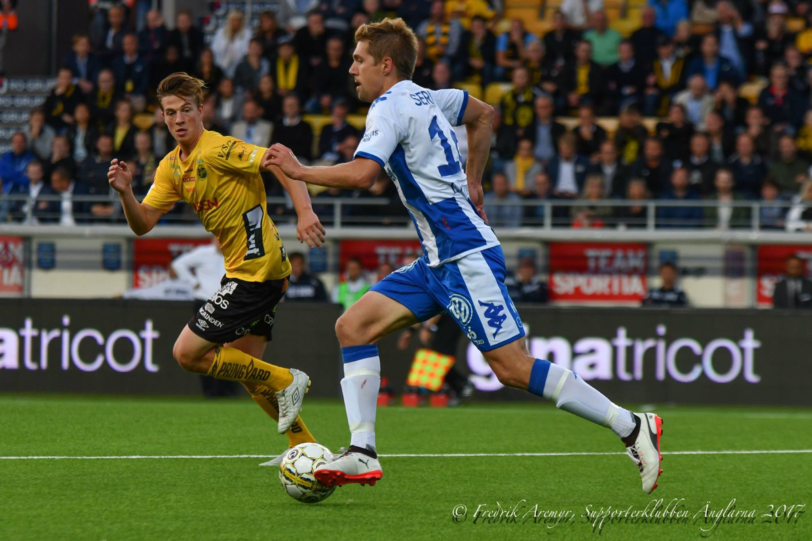 Monday 14th of August 2017: IF Elfsborg – IFK Göteborg 1–2