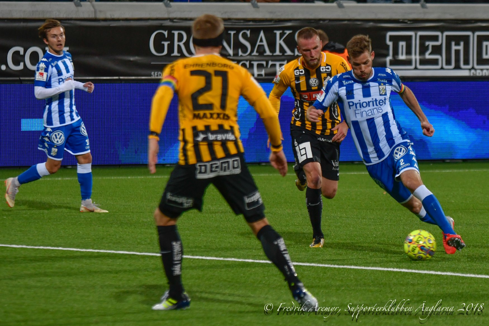 Match photo from BK Häcken – IFK Göteborg · 4–1, 24 September 2018