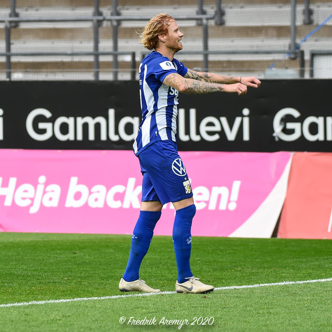Alexander Farnerud i cupfinalen.