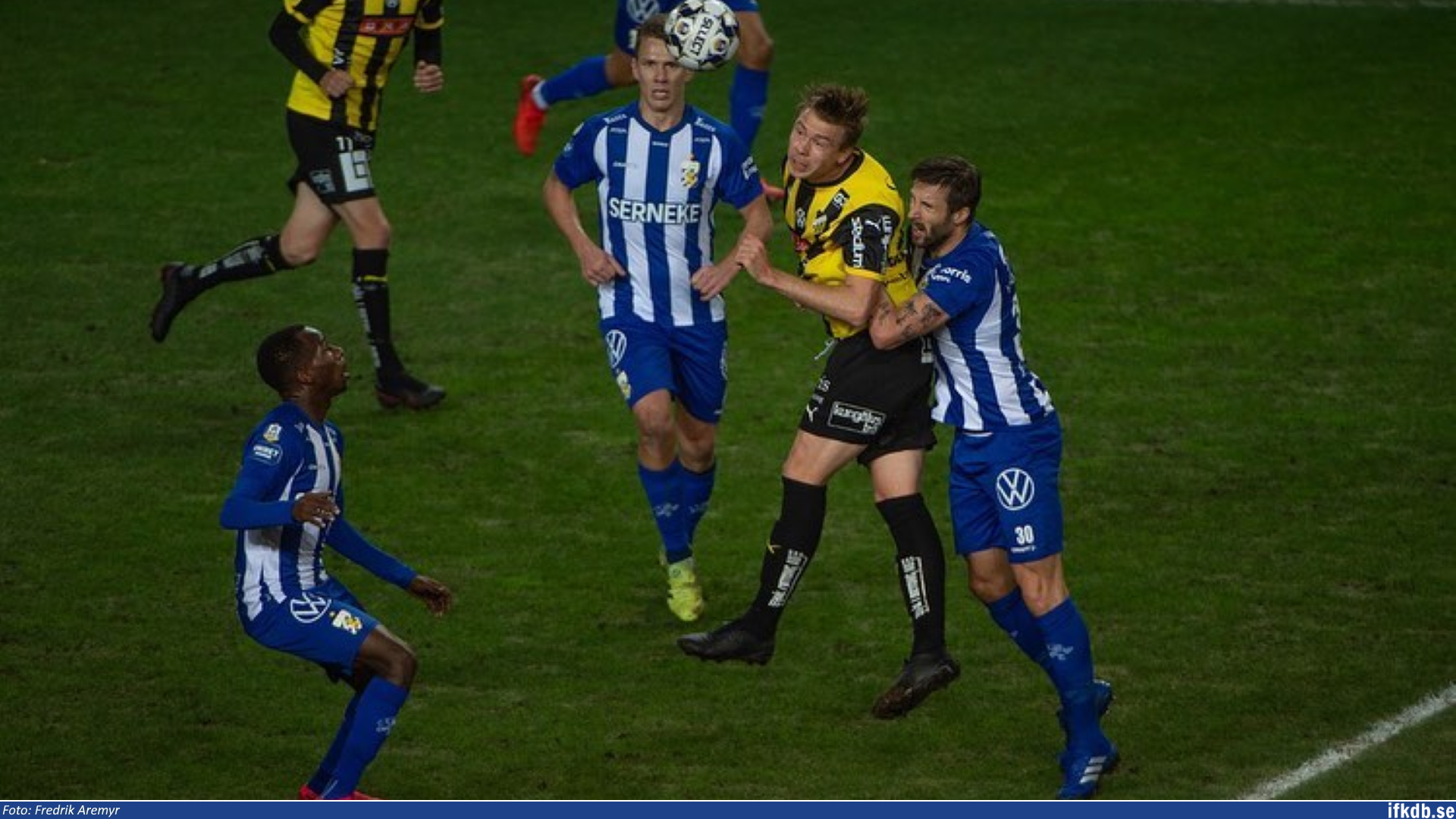 Alhassan Yusuf, Pontus Wernbloom och Mattias Bjärsmyr.