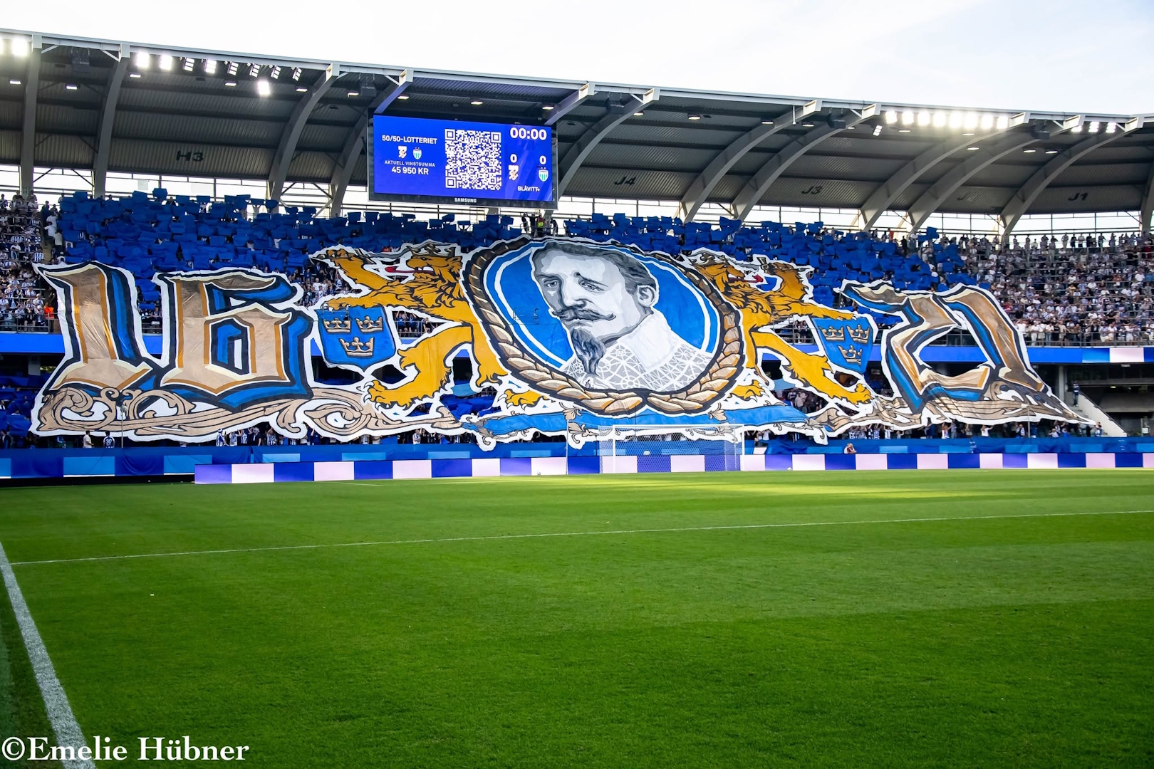 Tifo: Gustav II Adolf.