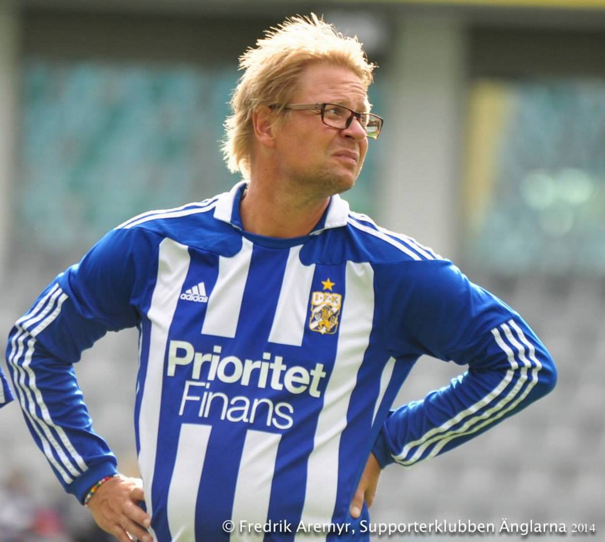 Mikael Nilsson i en legendarmatch mot AIK.