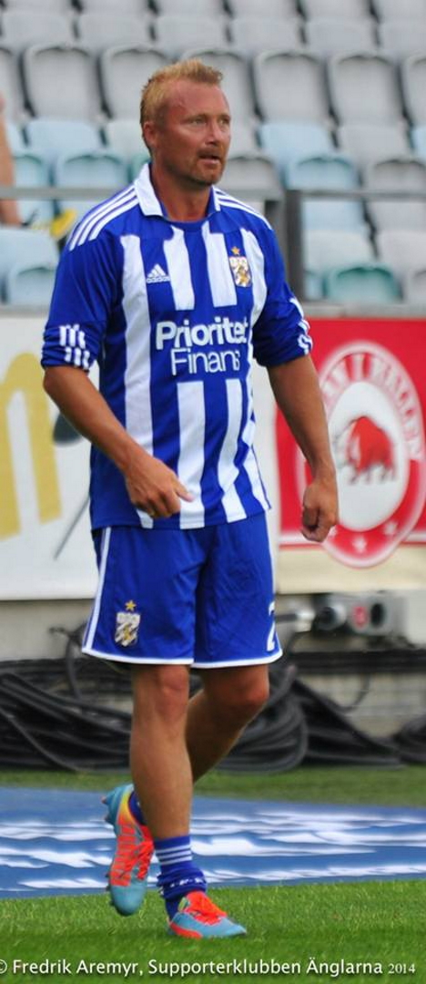 Ölme Johansson i en legendarmatch mot AIK.