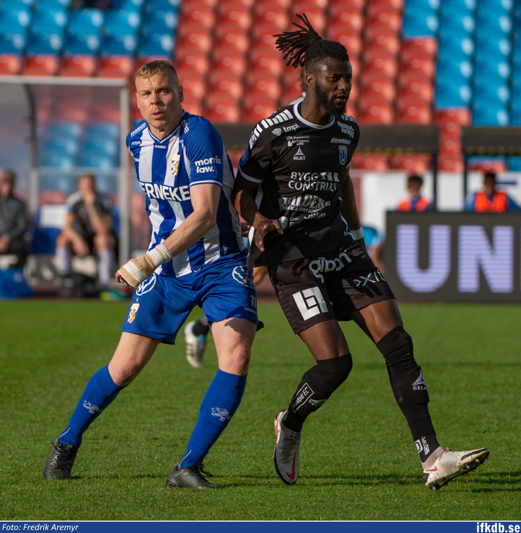 Kolbeinn Sigthórsson i samband med hemmamatchen mot IK Sirius 2021.