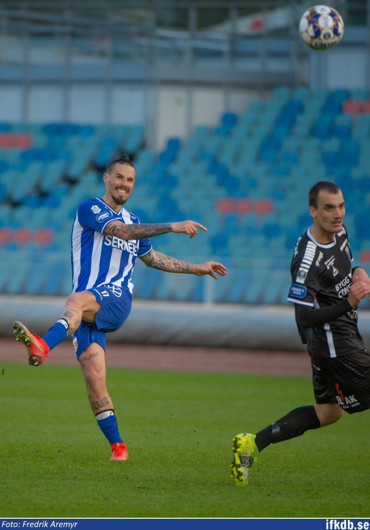 Marek Hamšík i samband med hemmamatchen mot IK Sirius 2021.
