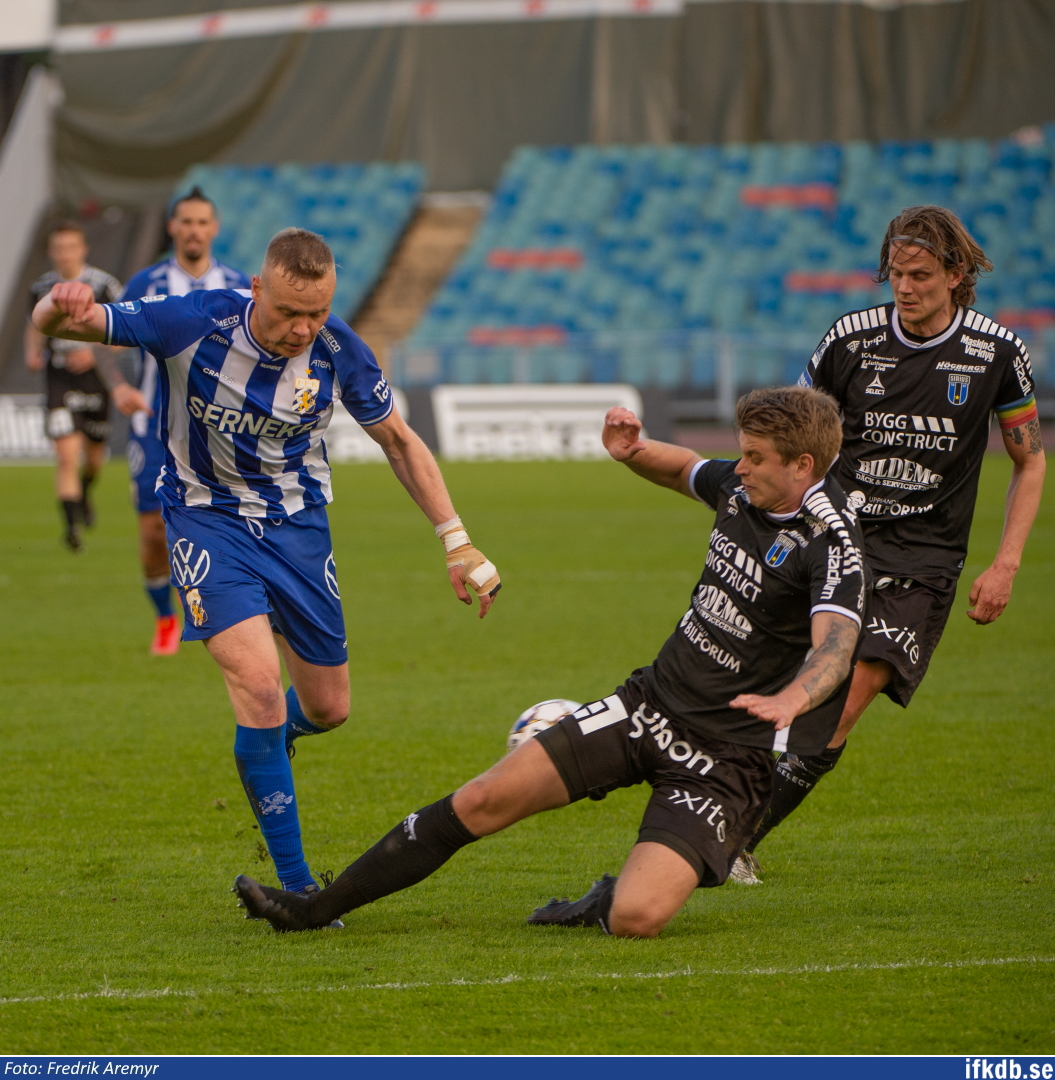 Kolbeinn Sigthórsson i samband med hemmamatchen mot IK Sirius 2021.