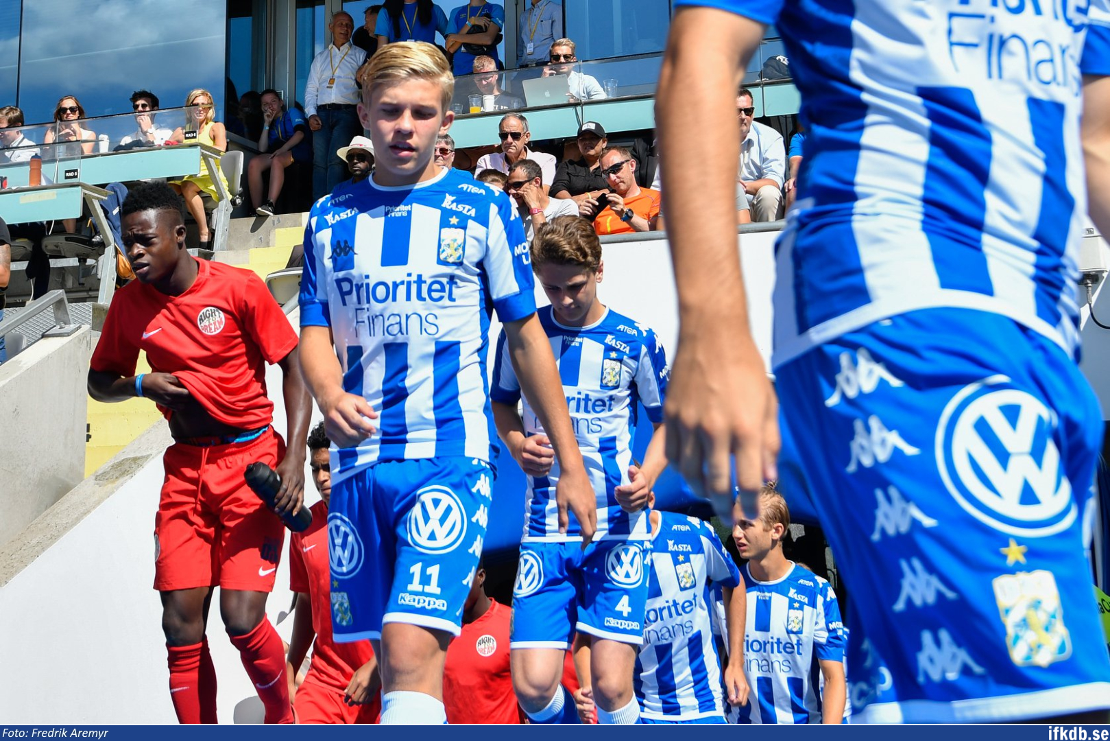 Isak Dahlqvist på Gothia Cup 2018.