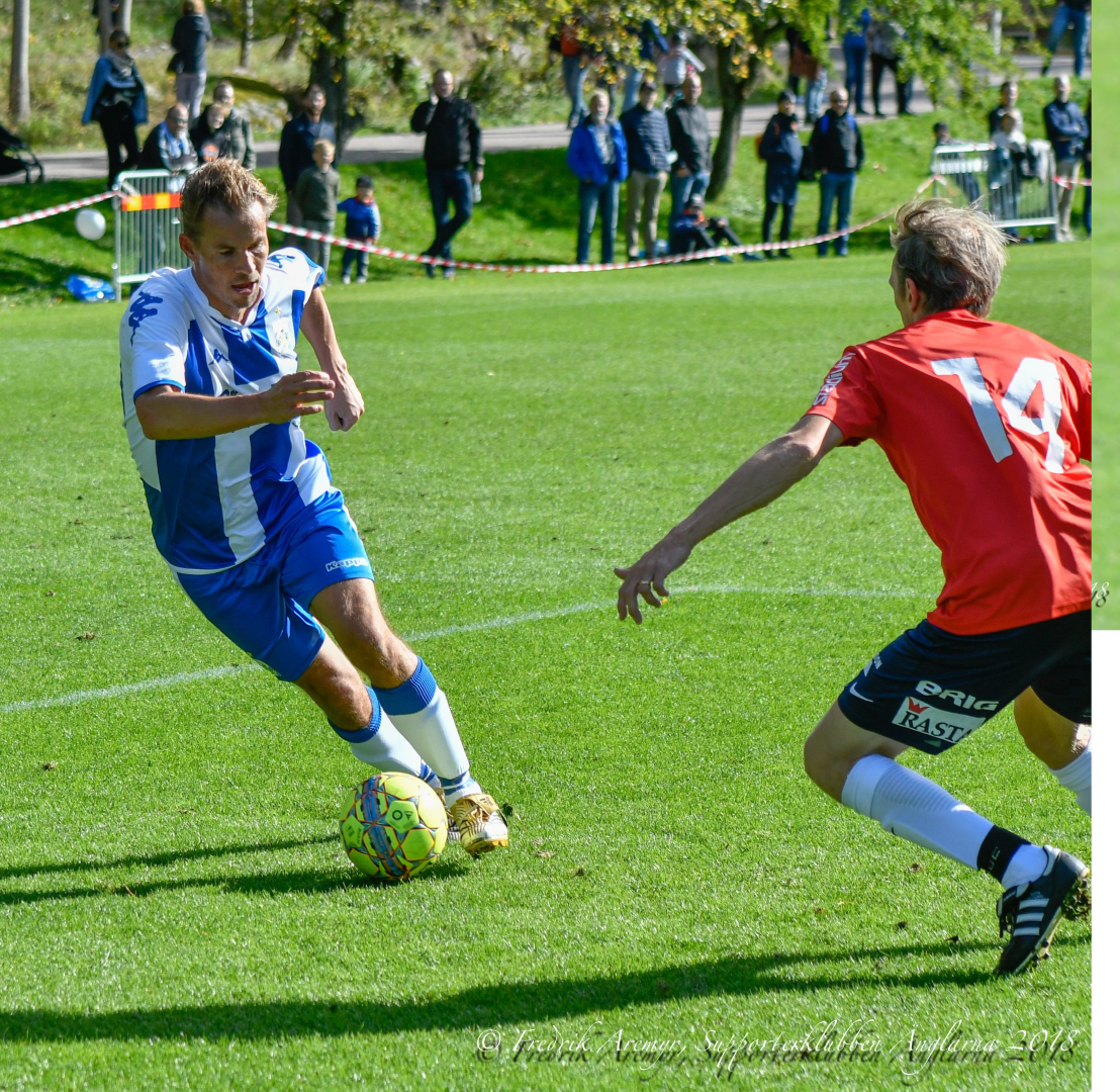 Niclas Alexandersson i samband med Kamratgårdsdagen 2018.