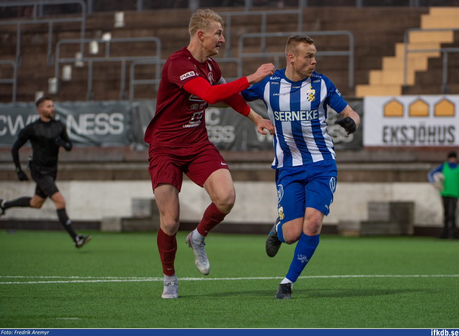 Kolbeinn Sigthórsson i samband med träningsmatchen mot Landskrona BoIS 2021.