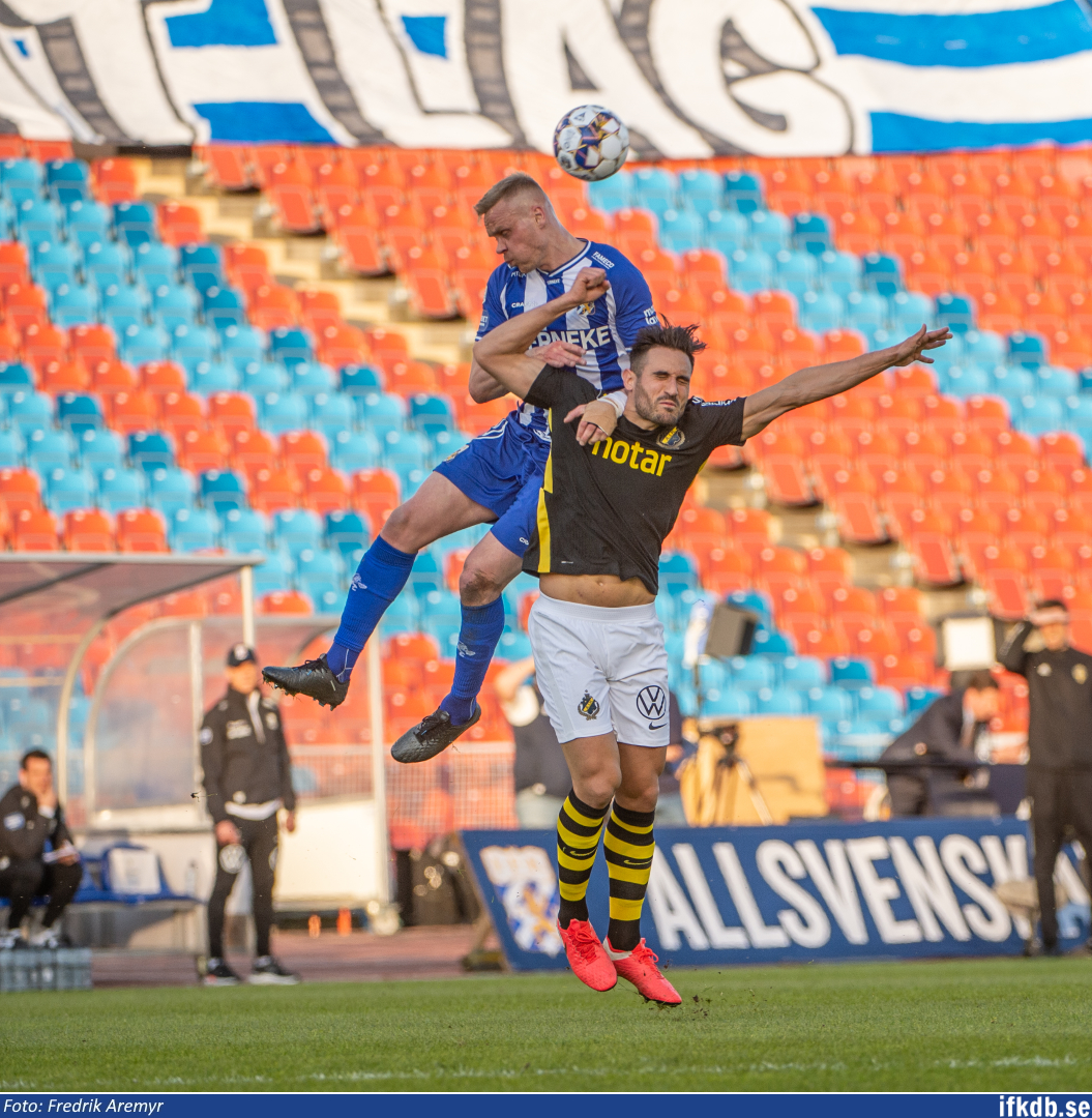 Kolbeinn Sigthórsson i samband med hemmamatchen mot AIK 2021.