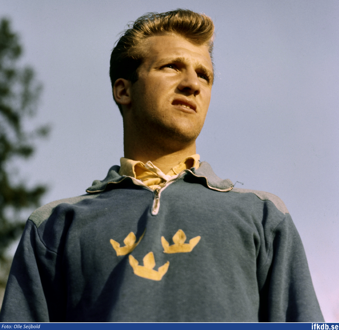 Owe Ohlsson inför fotbolls-VM 1958