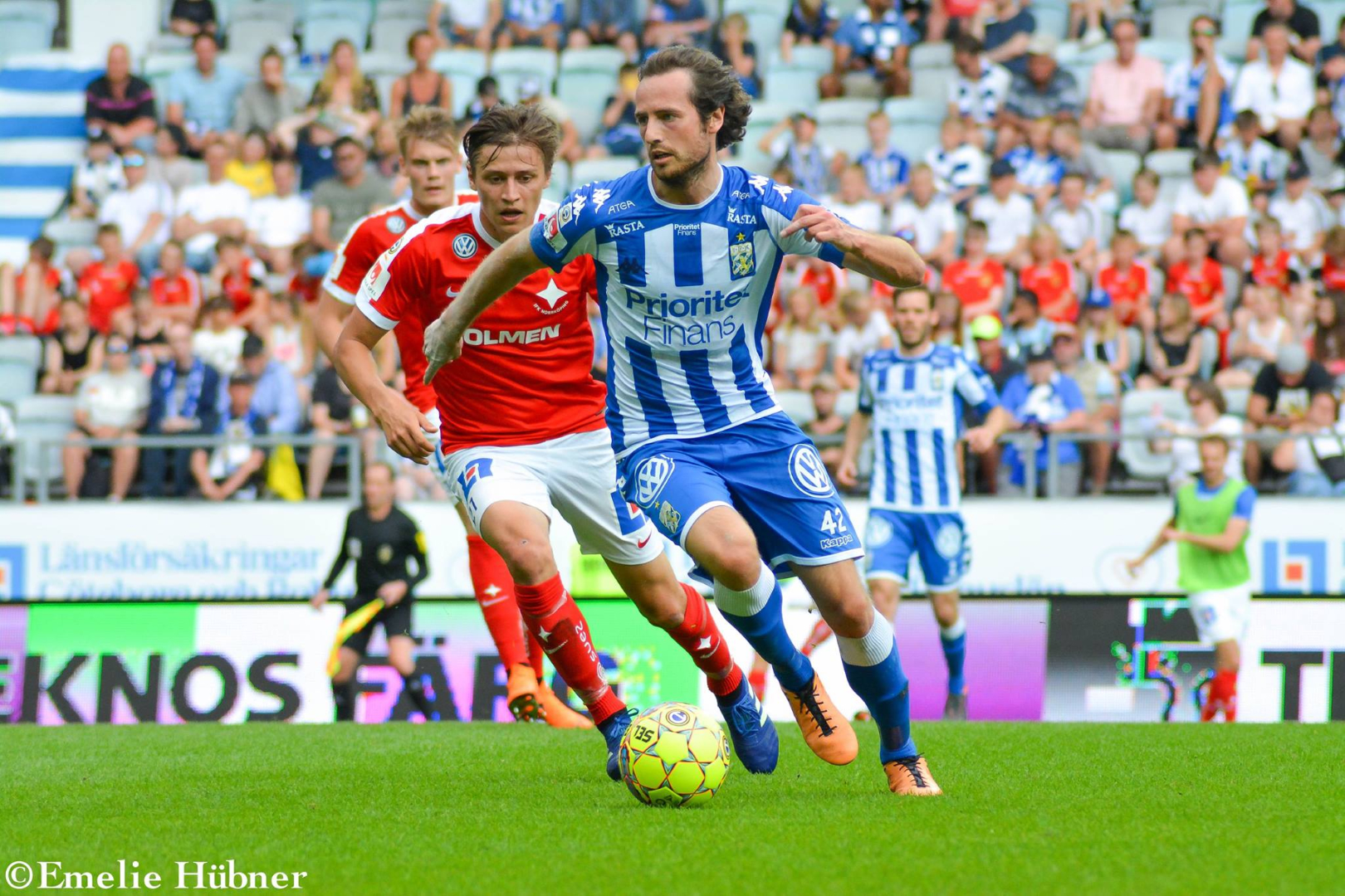 Mix i samband med hemmamatchen mot IFK Norrköping 2018.
