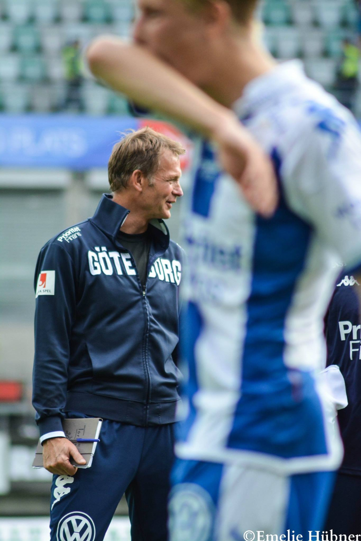 Torbjörn Nilsson i samband med hemmamatchen mot IFK Norrköping 2017.