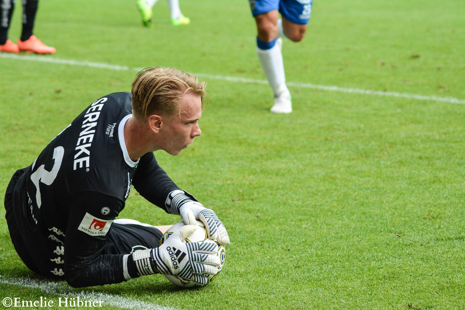 Pontus Dahlberg i samband med hemmamatchen mot IFK Norrköping 2017.