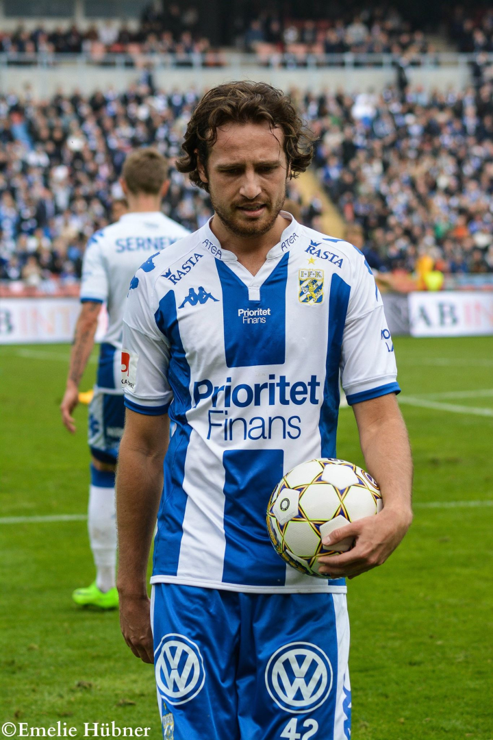 Mix i samband med bortamatchen mot Malmö FF 2017.
