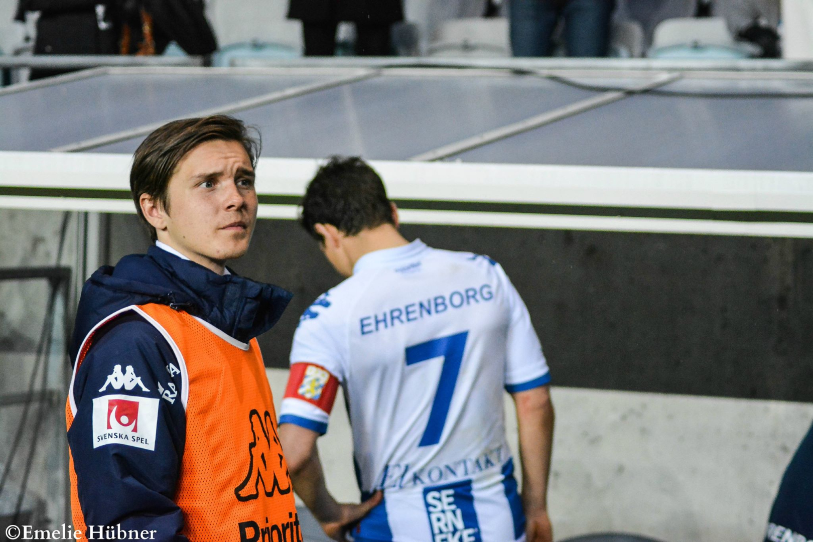 Patrik Karlsson Lagemyr i samband med hemmamatchen mot Malmö FF 2016.