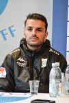 Poya Asbaghi i samband med cupmatchen mot Malmö FF 2018.