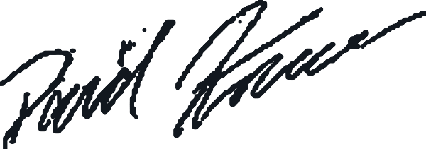 David Kruse, signature